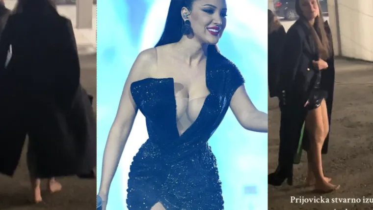 Aleksandra Prijović pokazala da je samo jedna od nas: Trčala bosa po parkirali&scaron;tu