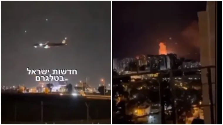 VIDEO Širi se snimka putničkog aviona koji slijeće u Tel Aviv dok proturaketna kupola 'Iron Dome' obara Hamasove projektile