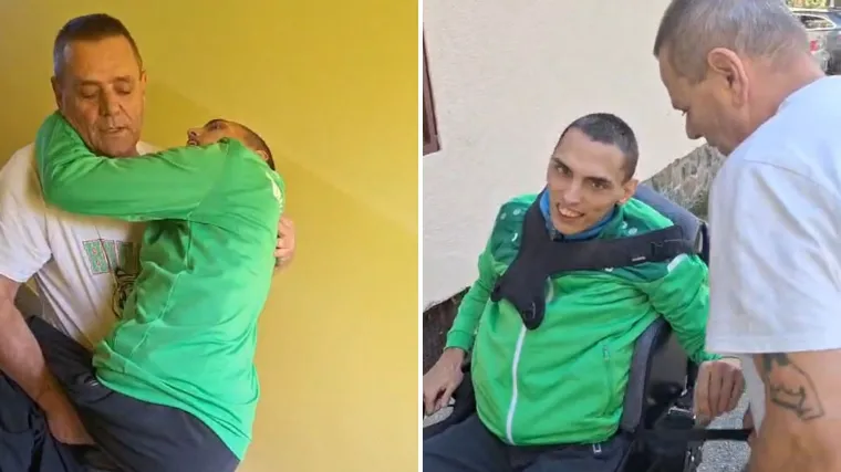 Valentino ima paralizu, živi u 26 kvadrata na 4. katu. Kad želi van, očuh ga nosi na rukama: 'Imam jednu želju'