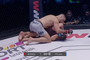 Sijevali su laktovi i Hrvatu nije bilo spasa: Pogledajte fenomenalnu seriju srpskog borca za veliku pobjedu u Sarajevu