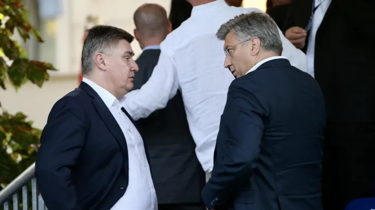 Plenković rekao da neće biti zatopljavanja odnosa s Milanovićem: 'On je grubo i najprimitivnije vrijeđao biv&scaron;eg ministra'