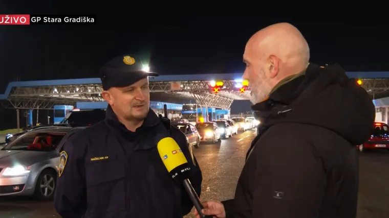 RTL DANAS na granici s BIH: 'Imamo otvorene 4 izlazne trake iz RH. Problem je  usko grlo na suprotnoj strani'