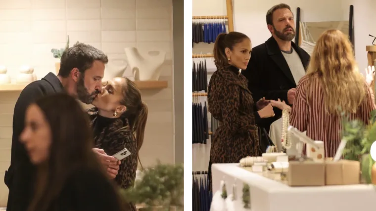 Jennifer Lopez izvela Bena Afflecka u kupovinu, a njegovo lice govori ba&scaron; sve