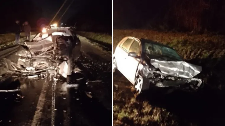 Pretjecala pa se zabila u auto suprotnog smjera i odbacila ga u kanal. Poginuo mu&scaron;karac, ozlijeđen i dječak od 2 godine