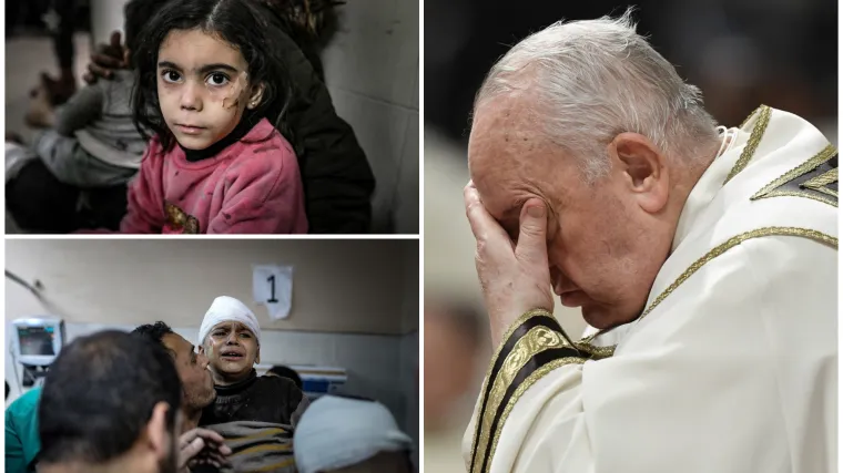 Izraelci priredili Palestincima jednu od najsmrtonosnijih ratnih noći; Papa Franjo: 'Preglasana je Isusova poruka mira'