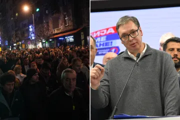 Oporba: 'Policajci zloupotrebljavaju ovlasti. Vučić: 'U Njemačkoj bi ubili Boga u prosvjednicima'