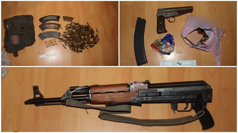 Predao policajcima zračnu pušku, a oni mu u kući u zagrebačkoj Dubravi pronašli pravi arsenal oružja