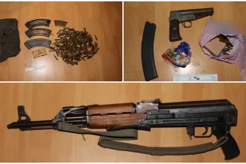 Predao policajcima zračnu pušku, a oni mu u kući u zagrebačkoj Dubravi pronašli pravi arsenal oružja