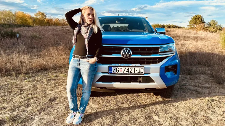 Samo 'radni stroj'? Ma kakvi! Vozila sam VW Amarok, ušminkanu zvijer s brutalnim motorom za kojeg ne postoje prepreke