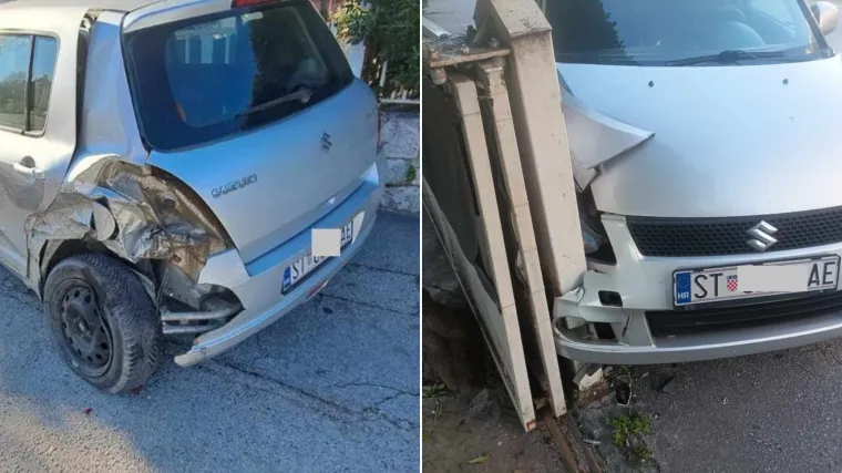 Splitska noćna mora: Vlasniku Suzukija netko priuštio 'totalku', on u očaju zavapio: 'Mole se svjedoci da se jave'
