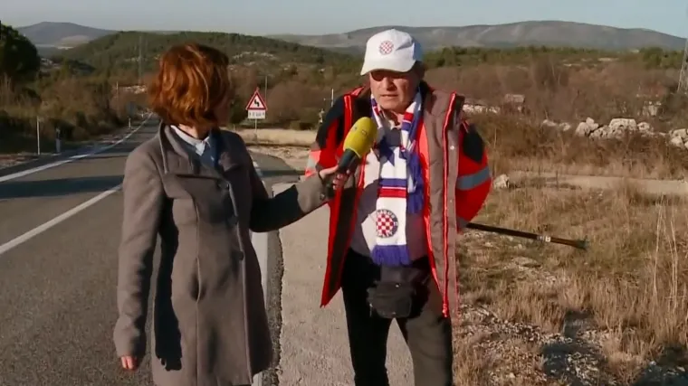 Ovo je sigurno najveći fan Ivana Peri&scaron;ića! Ante Baraba &scaron;eta 150 kilometara zbog Ivana Peri&scaron;ića: 'Nema stajanja'