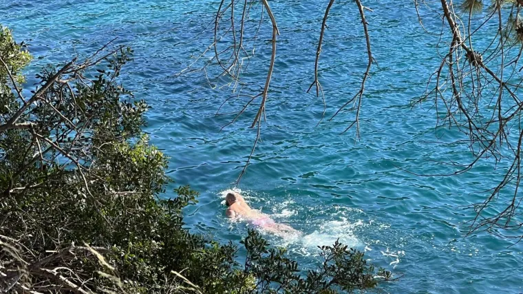 Dok na Sljemenu skijaju, u Dubrovniku se kupaju: Pogledajte nevjerojatne prizore usred zime