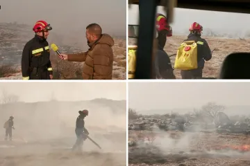 Treći dan gori minsko područje na Dinari: Ni vatrogascima nije jasno zašto im ne pomažu kanaderi