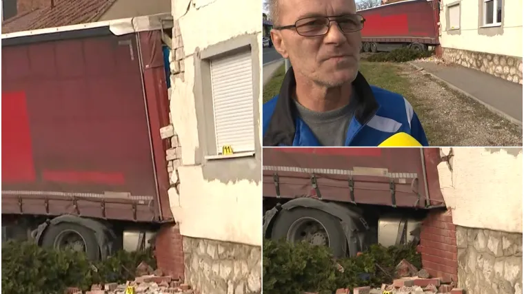 Ispovijest vlasnika kuće u koju se zabio kamion: 'Bilo je jezivo. Malena je rekla: Mama curi mi krv'