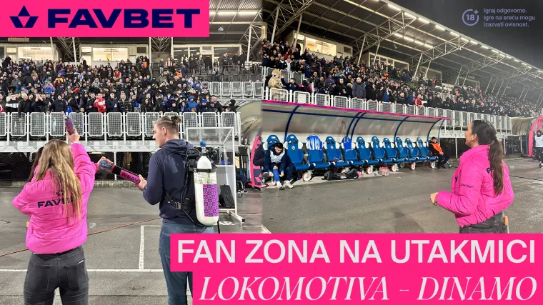 Favbet fan zona na stadionu Kranjčevićeva osigurao navijačima NK Lokomotive i NK Dinama nezaboravne trenutke