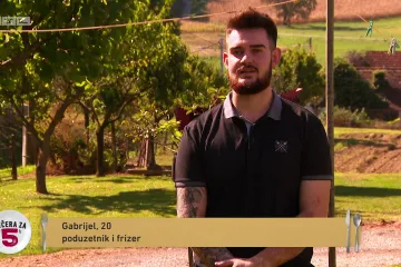 20-godišnji frizer Gabrijel želi se dokazati: 'Popis izgleda jako obećavajuće'