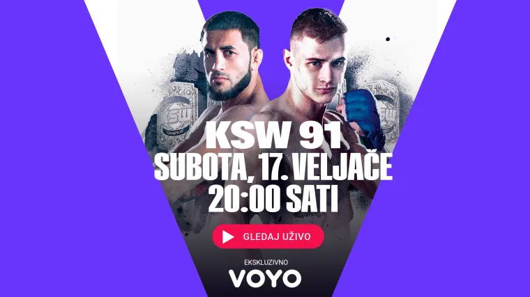 Obožavatelji MMA večeras dolaze na svoje: Čeka nas spektakularan KSW 91