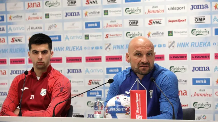 Sopić najavljivao derbi pa se prepirao s novinarima: 'Kod mene u Rude&scaron;u stane&scaron; na crtu'