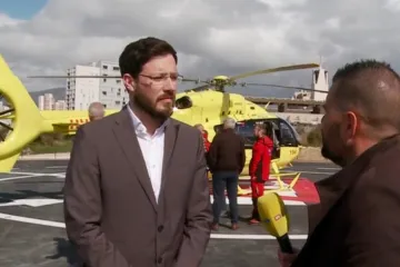 Otvoren helidrom KBC-a Split: 'Od srpnja smo pregledali 68 tisuća pacijenata, ovo puno znači'