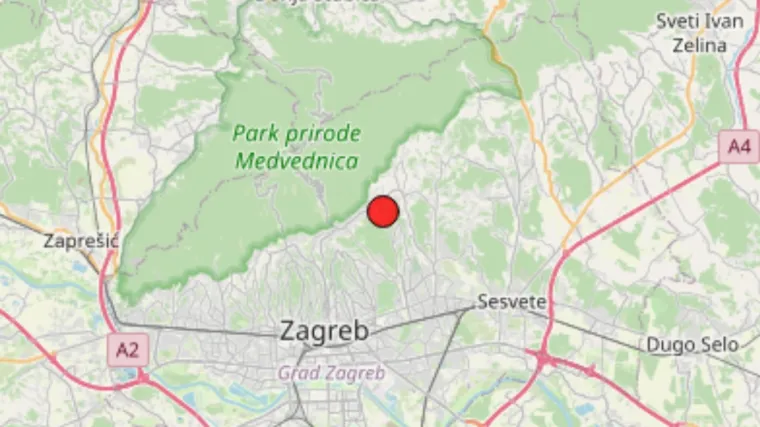 Zagrebačko tlo ne miruje: Slab potres osjetio se u metropoli