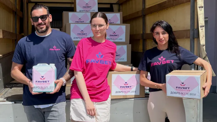 FAVBET grupacija kroz kontinuirani rad i razne inicijative već četiri godine uvelike pomaže Ukrajini