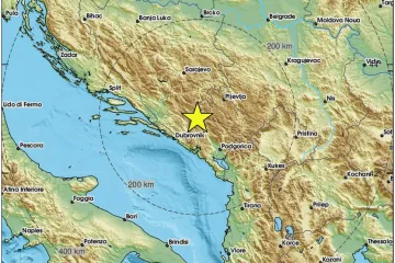 Novi jak potres u Crnoj Gori. Osjetio se i u Hrvatskoj: 'Poprilično je drmalo'