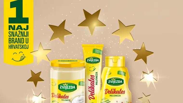 Zvijezda majoneza ponovno je brend broj jedan po izboru potro&scaron;ača u Hrvatskoj