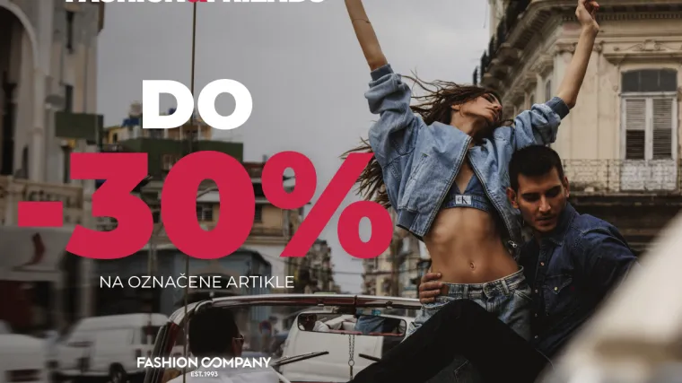 Pametan shopping u Fashion&Friends trgovinama i online uz popuste do -30% posto