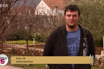 Drugog dana ovog tjedna kuha Ante: 'Ljudi me opisuju kao dobru osobu'