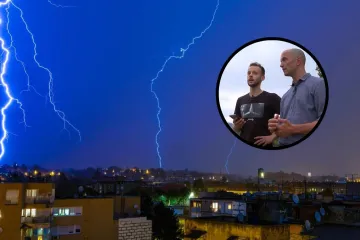 Direkt s lovcem na oluje lovio munje i gromove. Pitali smo ga mogu li laici prepoznati da dolazi