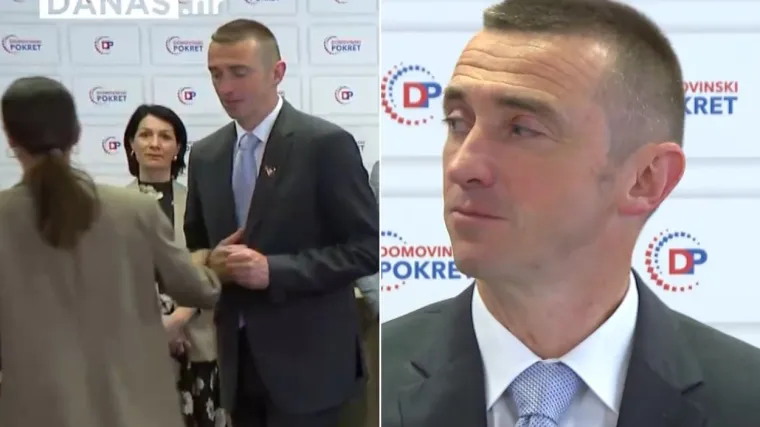 Penava htio odgovarati na pitanja, no uplela se njegova glasnogovornica. Evo kako je to izgledalo