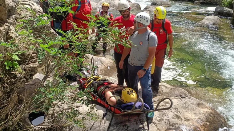 Spasioci spa&scaron;avali iznemoglog na canyoingu: Nije vi&scaron;e mogao hodati