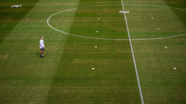 Tko bi se tome nadao: Morali promijeniti teren za trening jer je uvenuo travnjak u njihovoj bazi