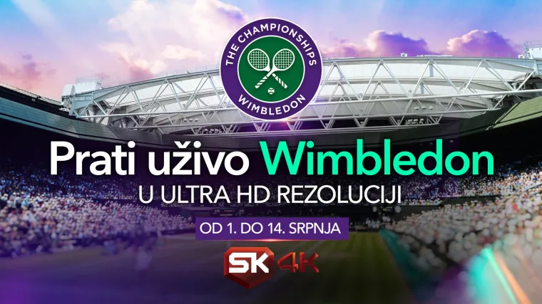 Telemach korisnicima EON-a donosi Wimbledon  u Ultra HD rezoluciji