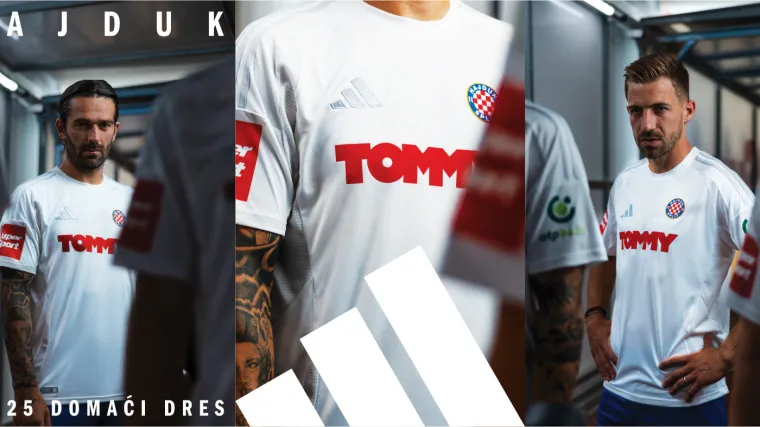 Hajduk predstavio nove Adidasove dresove: Navijači će morati posegnuti duboko u džep