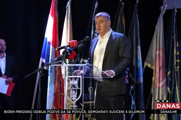 Milanović u Tomislavgradu: Poručio da se 'iz Hrvatske ne trabunja o hrvatskome svijetu'
