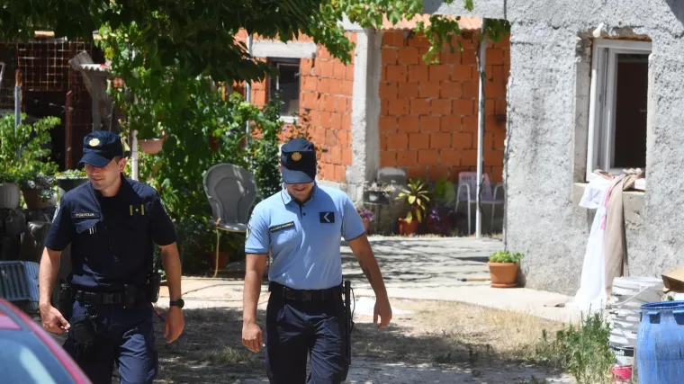 Ovo je kuća gdje je u eksploziji ozlijeđena žena