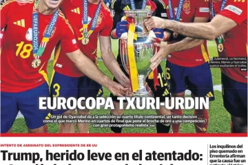 Ovako dan nakon finala Eura izgledaju naslovnice španjolskih i engleskih novina