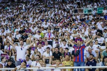 Pljušte reakcije Hajdukovih navijača: 'Zanimljivija je utrka kornjača. Dobro da je tenis u isto vrijeme'