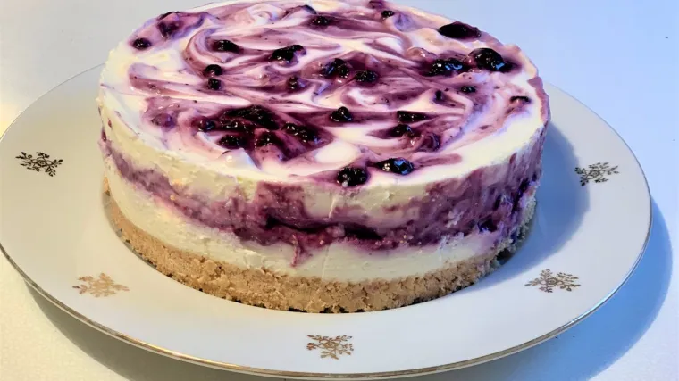 Recept za tortu bez pečenja od borovnica i jogurta