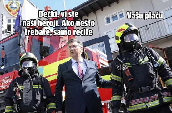 Vatrogasci su skromi