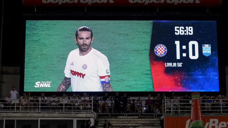 Hajduk u HNL-u na Poljudu ne ispušta bodove: Livaja srušio Osijek