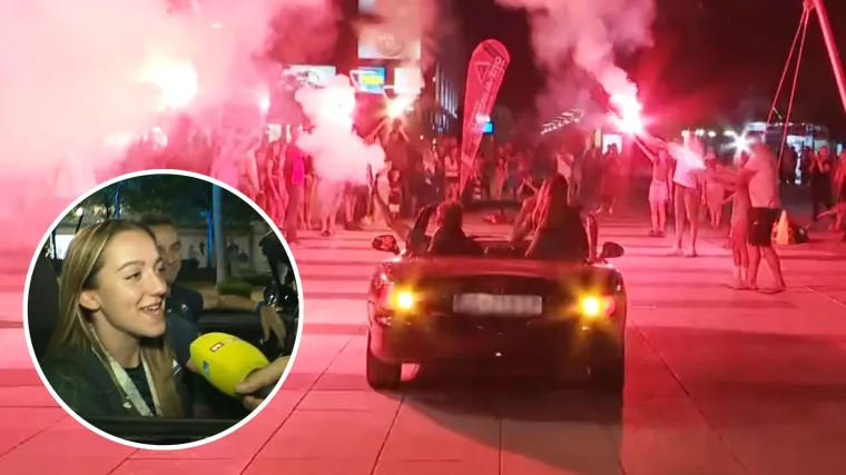 Vice-prvakinja Mia Wild stigla u Osijek! Iz kabrioleta za RTL: 'Znala sam da to mogu, ali još sam u šoku'