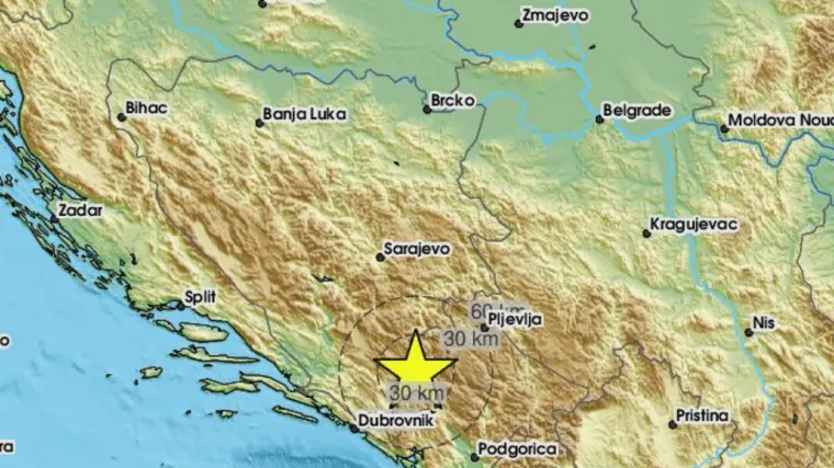 Dva potresa zatresla u na&scaron;em susjedstvu, osjetili ga i u Hrvatskoj