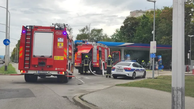 Panika u Gajnicama: Na benzinskoj postaji istjecao plin, stigli vatrogasci!