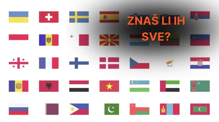Samo pravi znalci imat će sve točno na ovom kvizu o zastavama svijeta