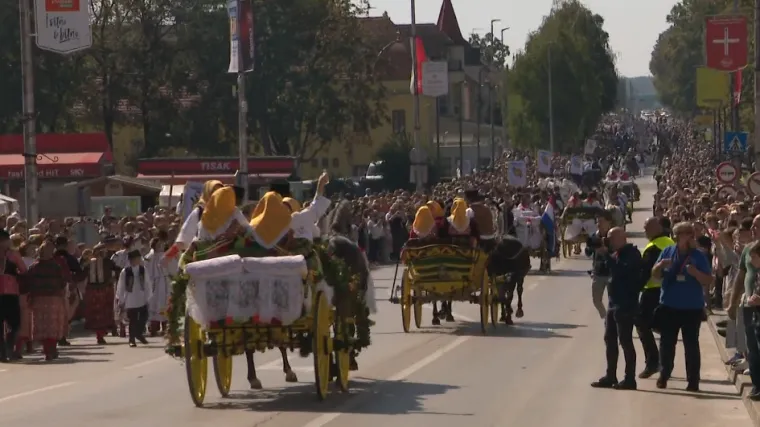 Raspjevana Šokadija na ulicama Vinkovaca: Svečani mimohod privukao tisuće ljudi