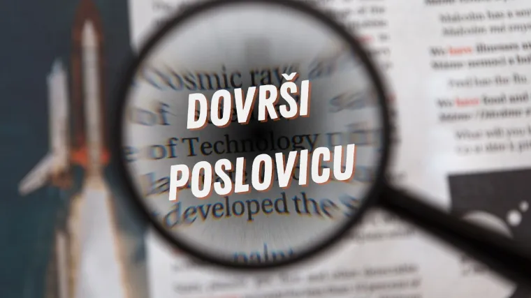Dovrši poslovicu i testiraj svoje znanje