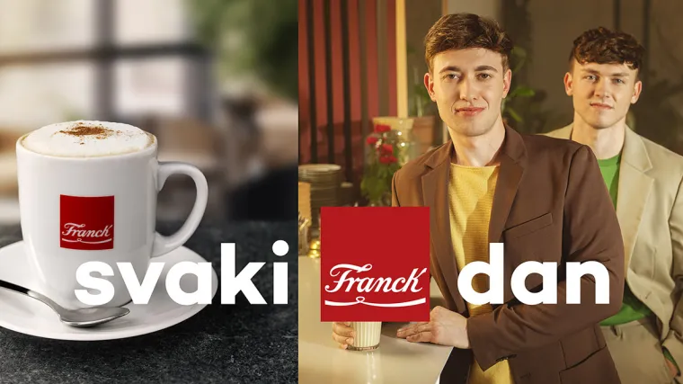 Franck predstavio novu kampanju s kreativnim konceptom "Franck svaki dan&ldquo;