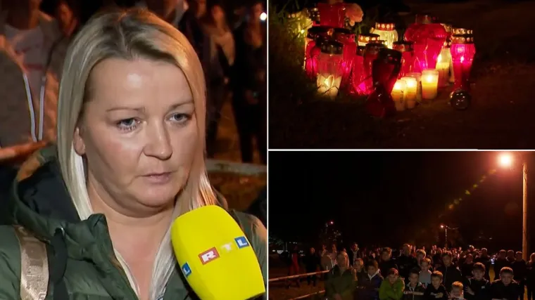 Građani se okupili na mjestu tragedije! Blaženka: 'Moj sin je prošao prugom 10 minuta prije Ivana. Djeca se boje'